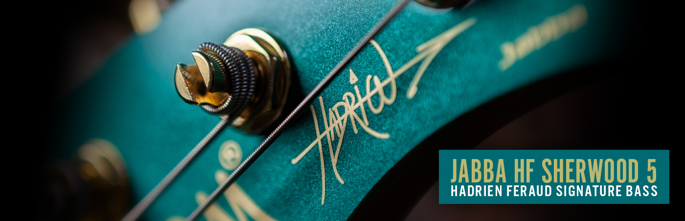 Mayones Jabba HF Sherwood 5 - Hadrien Feraud Signature Guitar - Available now!